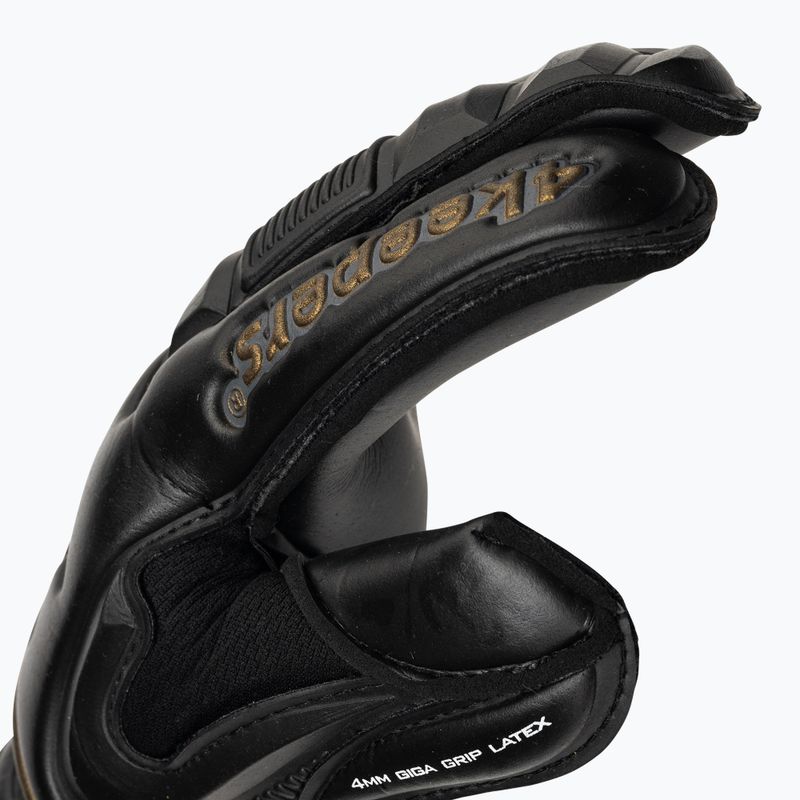 Rękawice bramkarskie 4Keepers Champ Gold Black VI czarne 3