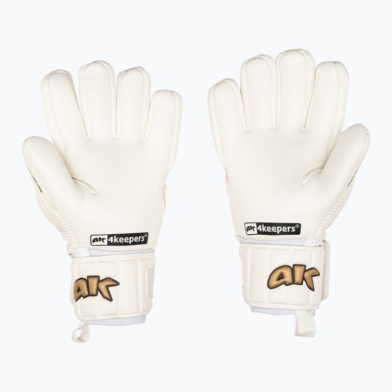 Rękawice bramkarskie 4keepers Champ Gold VI NC biały 2