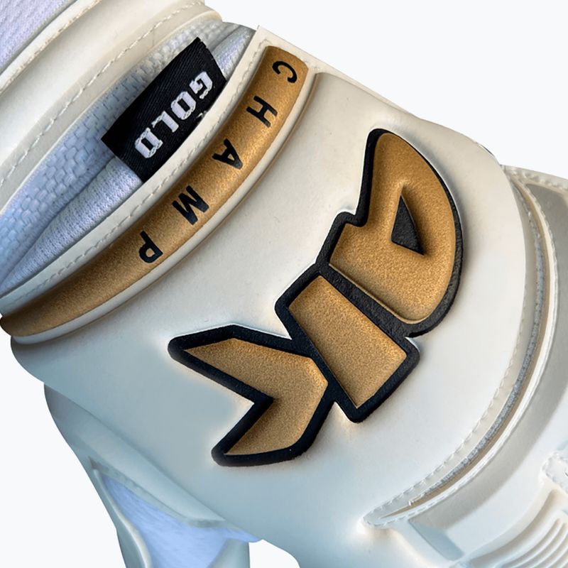 Rękawice bramkarskie 4keepers Champ Gold VI HB biały 8