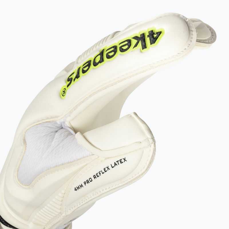 Rękawice bramkarskie 4keepers Champ Carbo VI HB biały 3