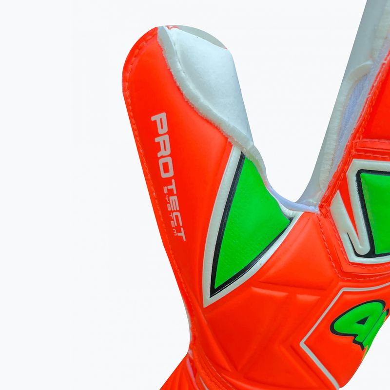 Rękawice bramkarskie 4keepers Guard Fogo MNC pomarańczowy 6