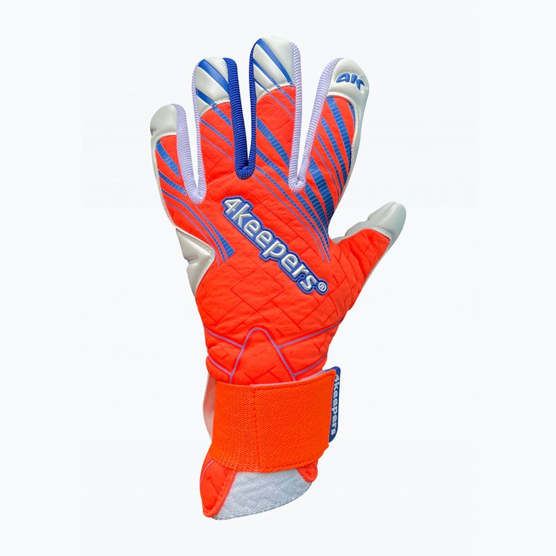 Rękawice bramkarskie 4keepers Soft Amber NC pomarańczowy 2