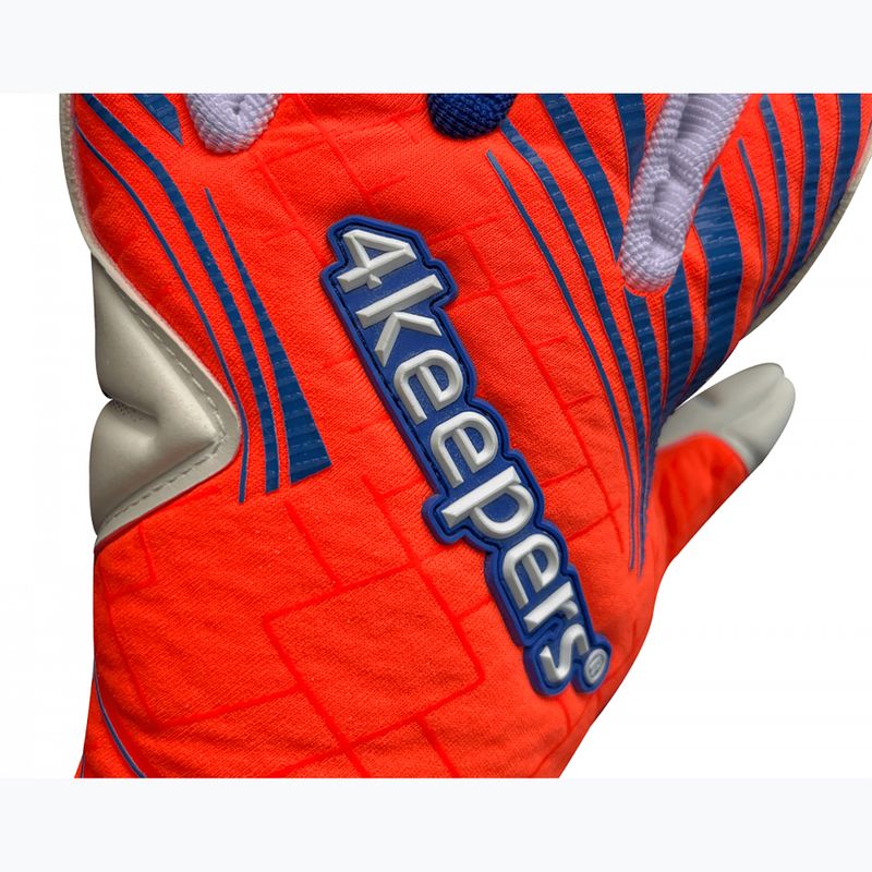 Rękawice bramkarskie 4keepers Soft Amber NC pomarańczowy 5