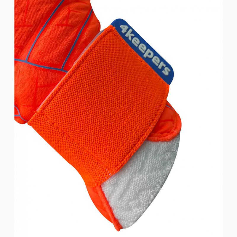 Rękawice bramkarskie 4keepers Soft Amber NC pomarańczowy 6