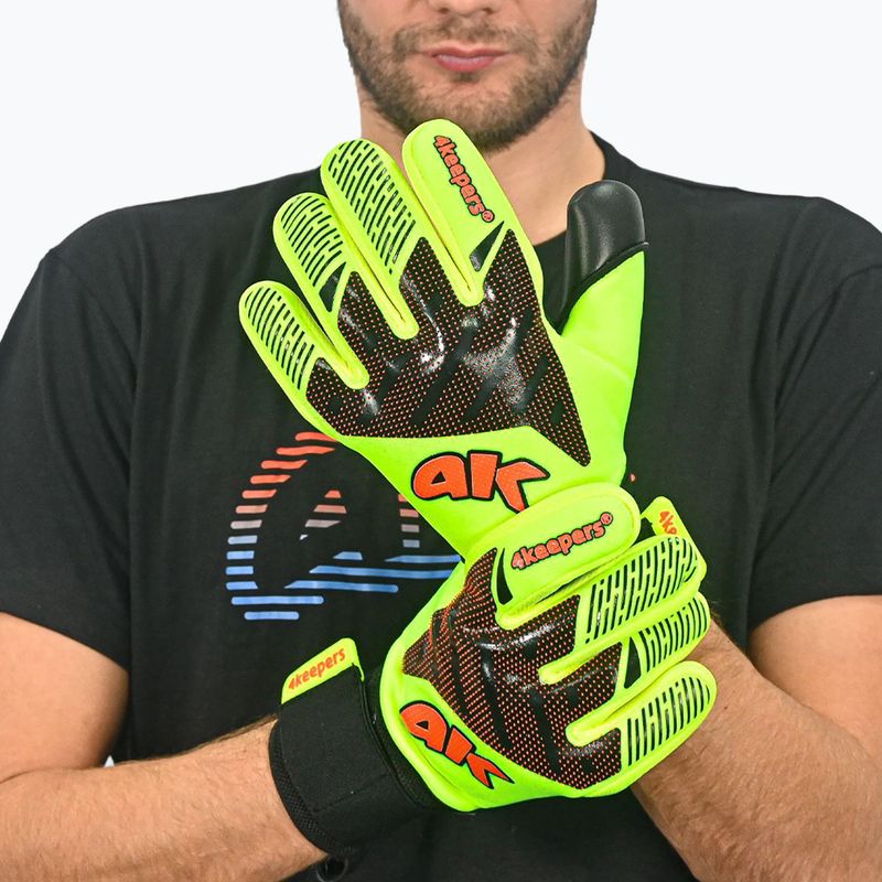 Rękawice bramkarskie 4keepers Elite Venom NC seledyn 6