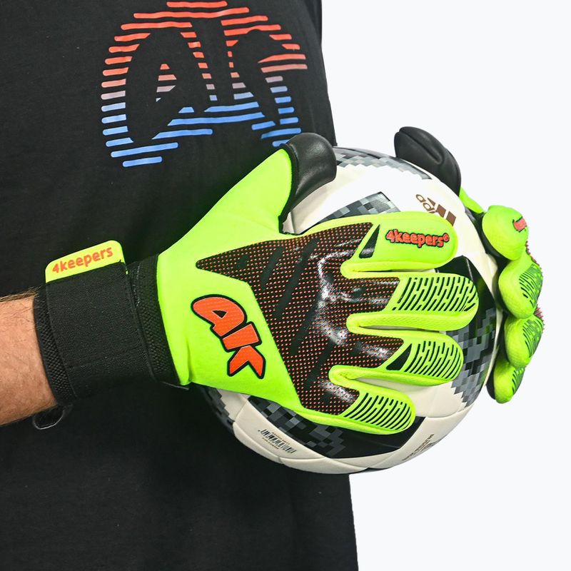 Rękawice bramkarskie 4keepers Elite Venom NC seledyn 9