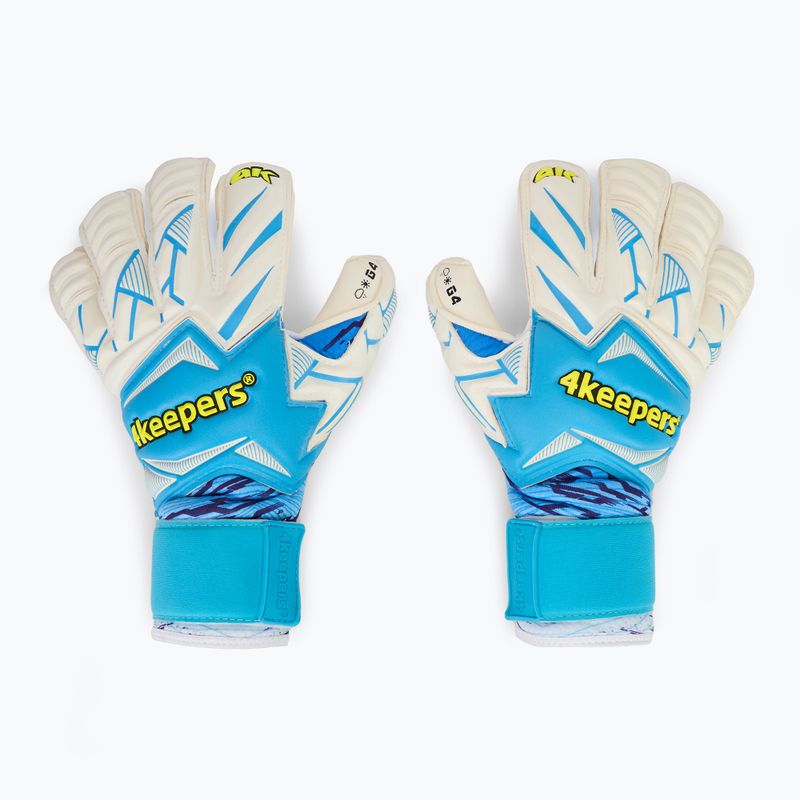 Rękawice bramkarskie 4keepers Force V1.25 FURY RF2G niebieskie