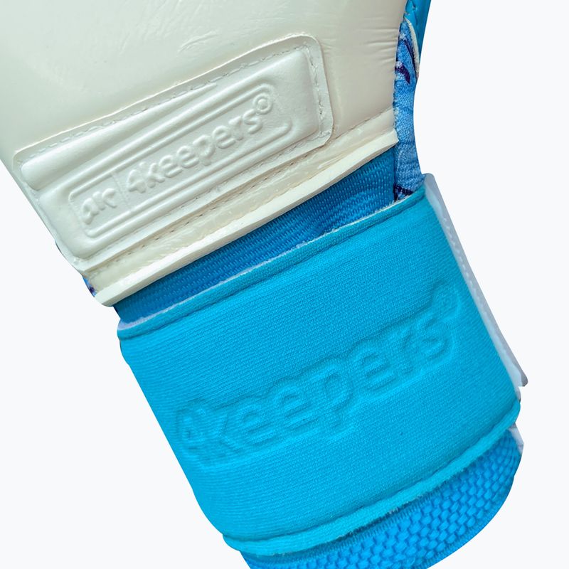 Rękawice bramkarskie dziecięce 4keepers Force V1.25 FURY HNC Jr niebieskie 4