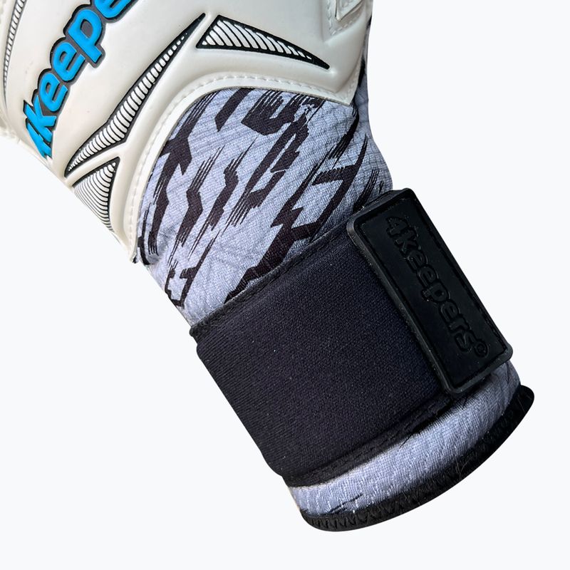 Rękawice bramkarskie dziecięce 4keepers Force V2.25 RF2G Jr biały 5