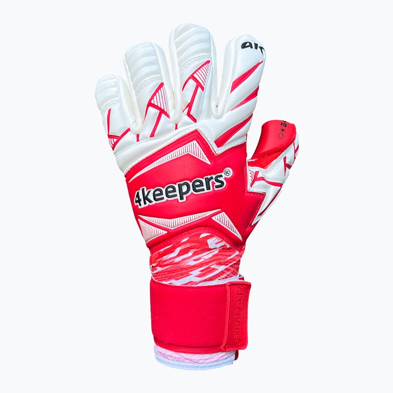 Rękawice bramkarskie 4keepers Force V4.25 HNC czerwony 2