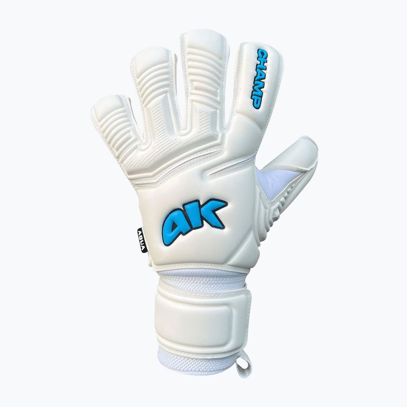 Rękawice bramkarskie 4keepers Champ Aqua VII RF2G white 2