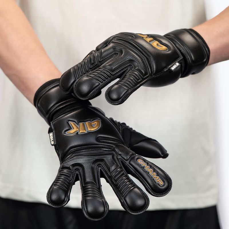 Rękawice bramkarskie 4keepers Champ Gold Black VII RF2G black 8