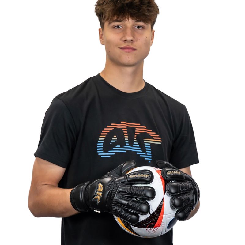 Rękawice bramkarskie dziecięce 4keepers Champ Gold Black VII RF2G Jr gold/black 6