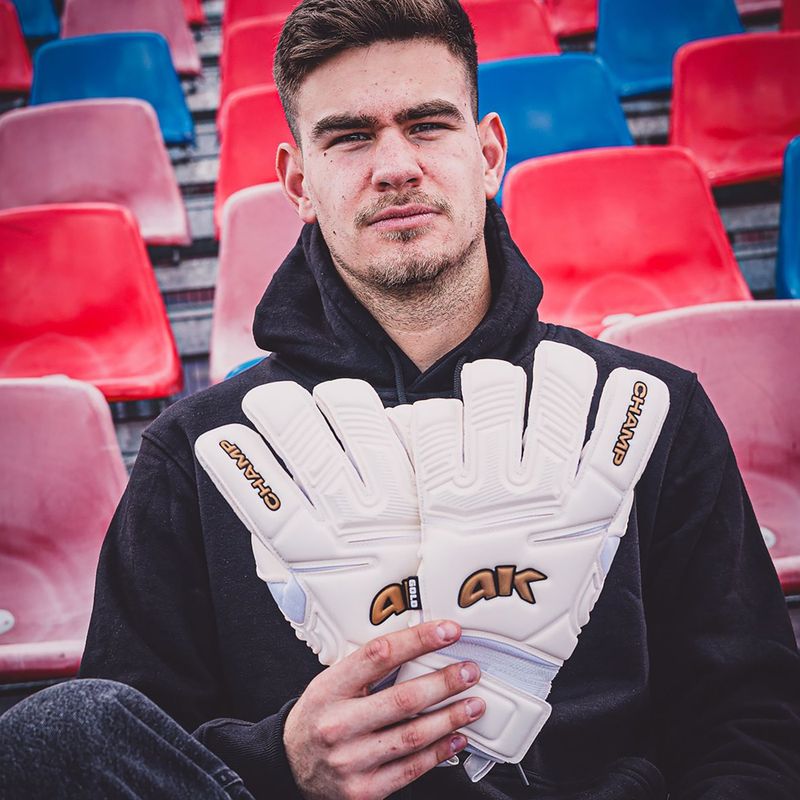 Rękawice bramkarskie 4keepers Champ Gold VII RF2G white 10