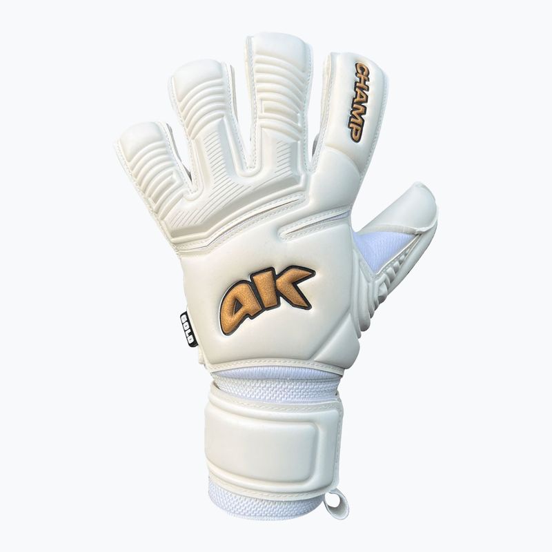 Rękawice bramkarskie dziecięce 4keepers Champ VII RF2G Jr gold/white 2