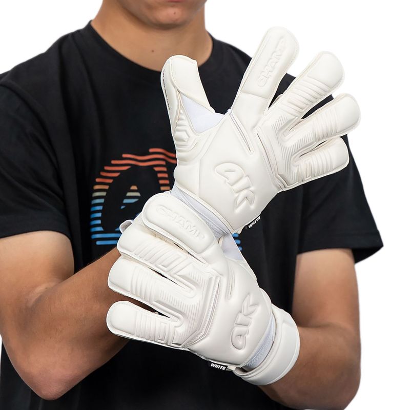 Rękawice bramkarskie dziecięce 4keepers Champ VII RF2G Jr white 8