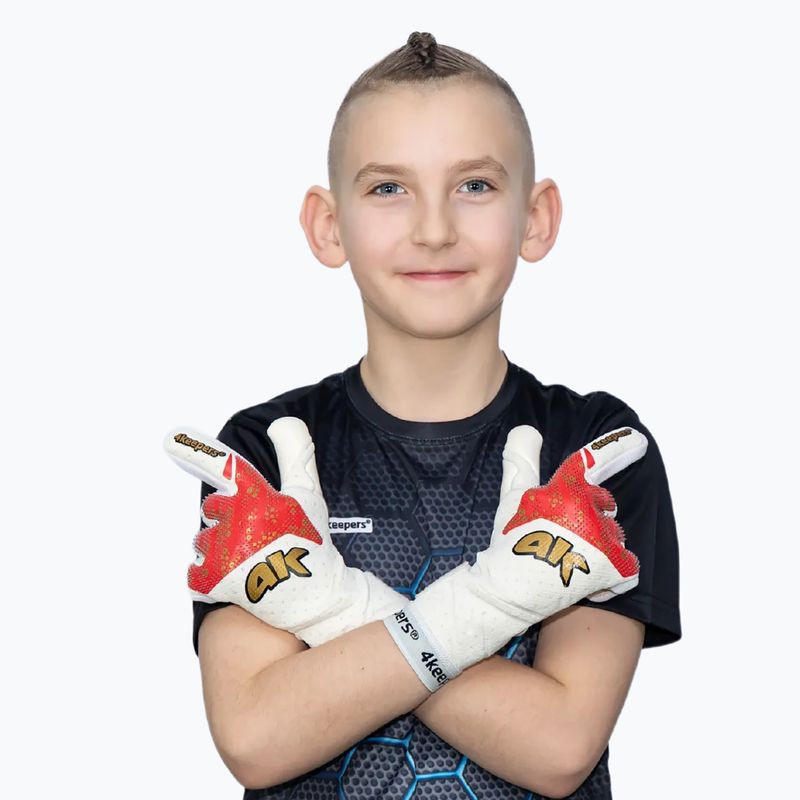 Rękawice bramkarskie dziecięce 4keepers Elite IGNIS NC Jr 8