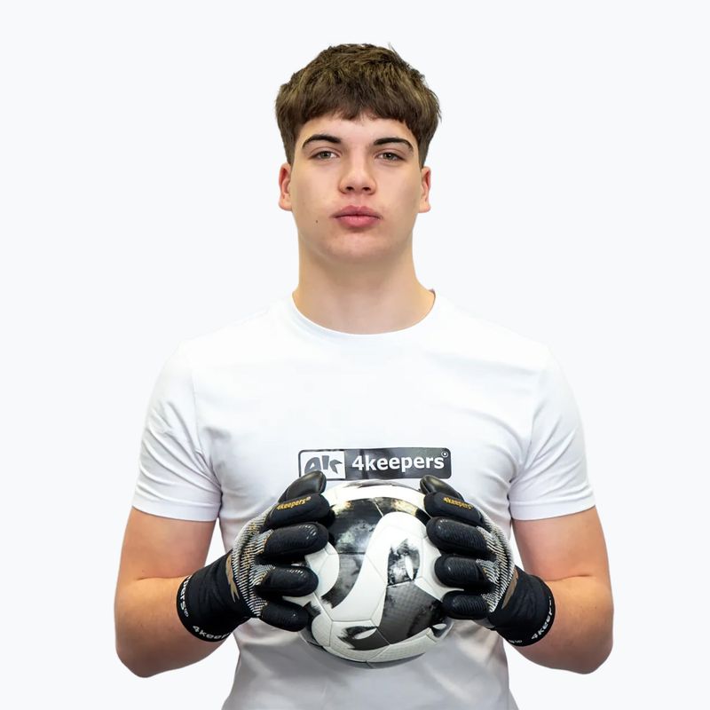 Rękawice bramkarskie dziecięce 4keepers Elite Drake NC Jr 8