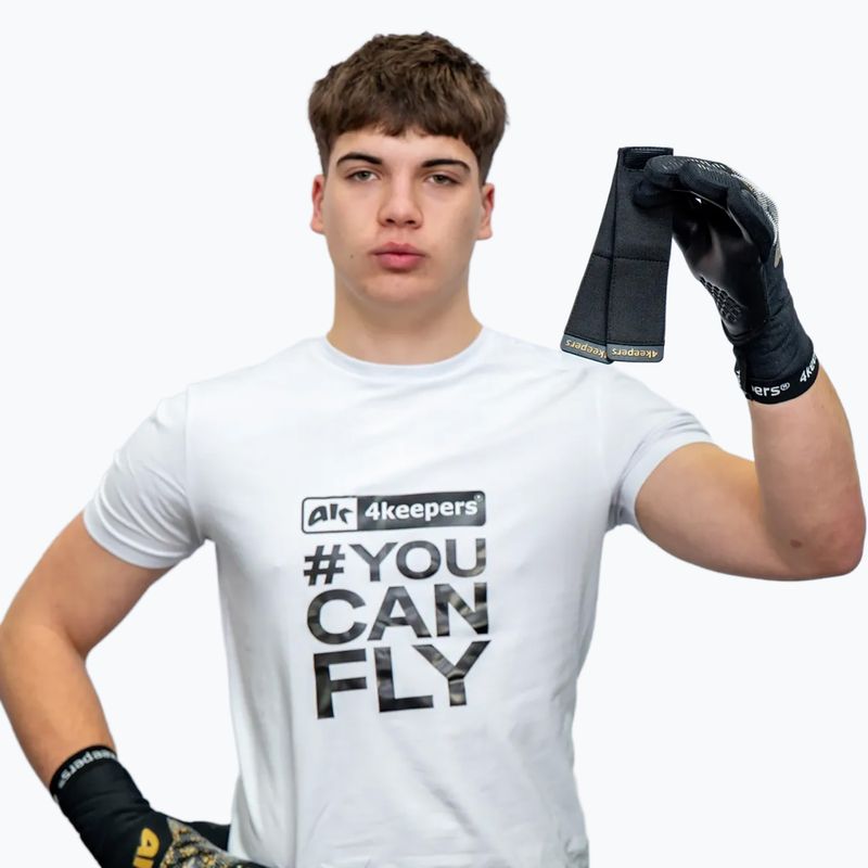 Rękawice bramkarskie dziecięce 4keepers Elite Drake NC Jr 9