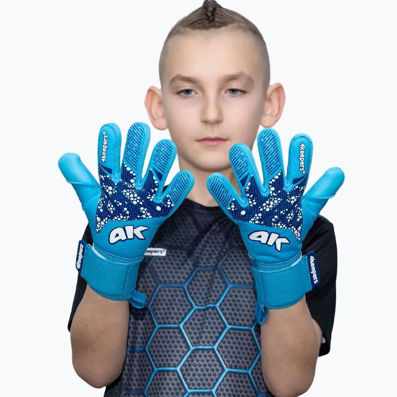 Rękawice bramkarskie dziecięce 4keepers Elite Nox NC Jr 8
