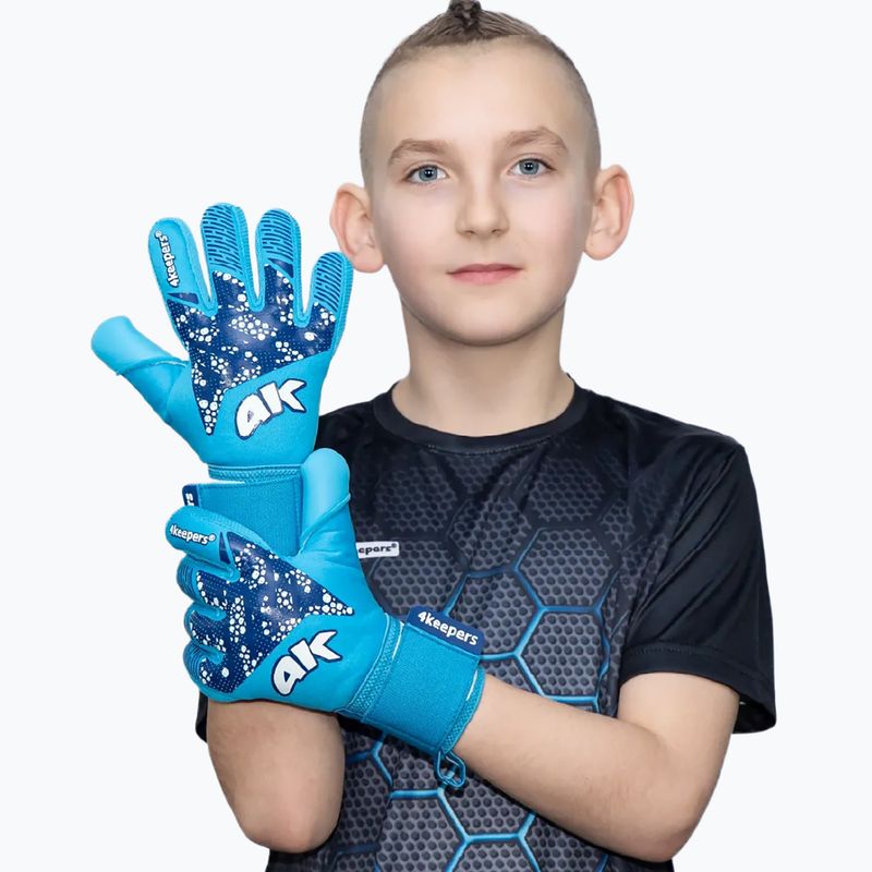 Rękawice bramkarskie dziecięce 4keepers Elite Nox NC Jr 9