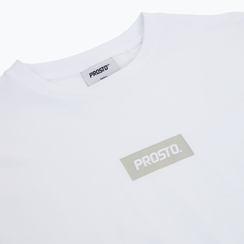 Koszulka męska PROSTO Box Logo white 3