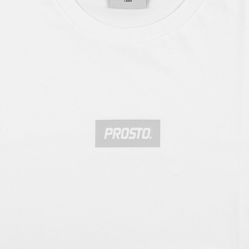 Koszulka męska PROSTO Box Logo white 3