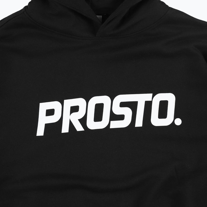 Bluza męka PROSTO Biolog Hoodie black 3