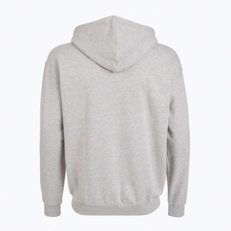Bluza męska PROSTO Hoodie Logo Zip gray 2