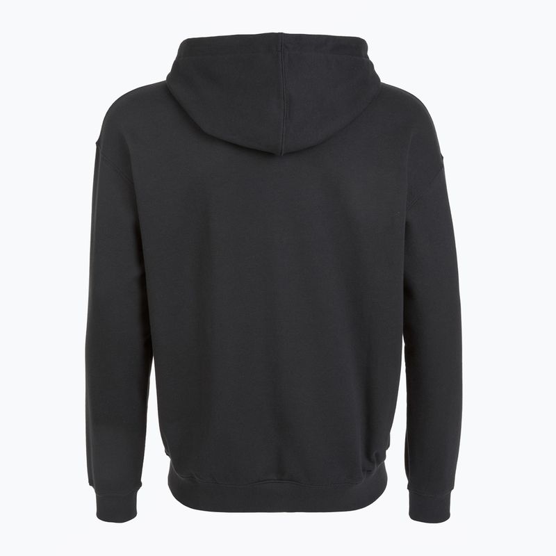 Bluza męska PROSTO Hoodie Logo Zip black 2