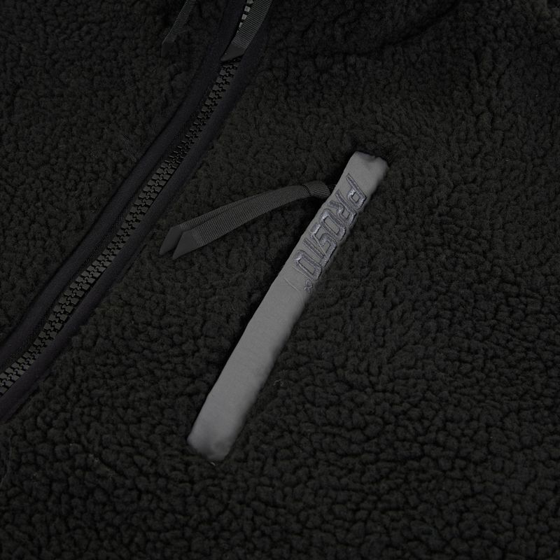Kurtka męska PROSTO Reverse Sherpa black 4