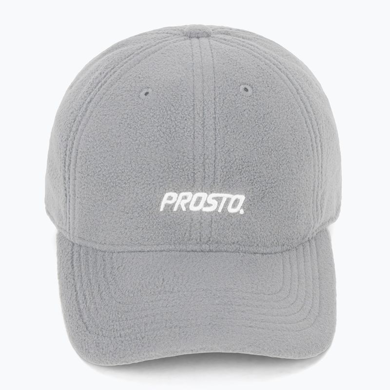 Czapka z daszkiem PROSTO Fleece gray 2