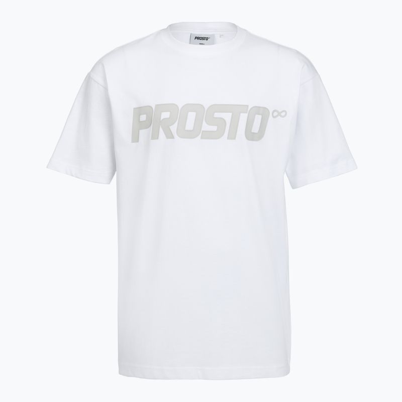 Koszulka męska PROSTO Big Logo white