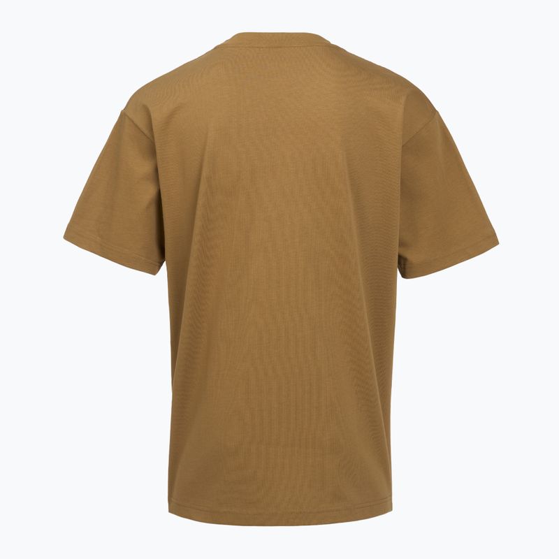 Koszulka męska PROSTO Big Logo cinnamon beige 2