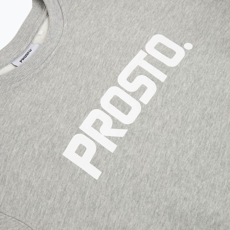 Bluza męska PROSTO Old Logo Crewneck gray 3