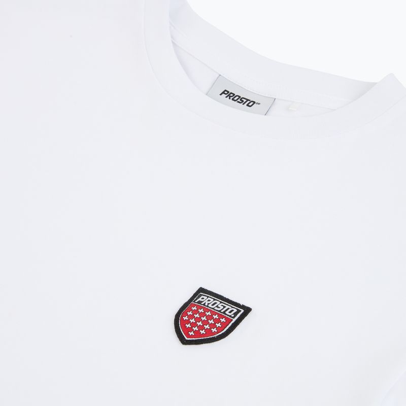 Koszulka męska PROSTO Small Shield white 3