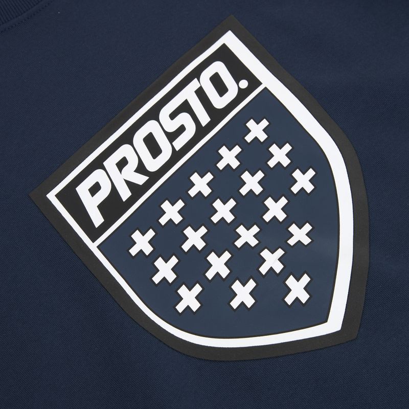 Bluza męska PROSTO Big Shield Crewneck navy 3