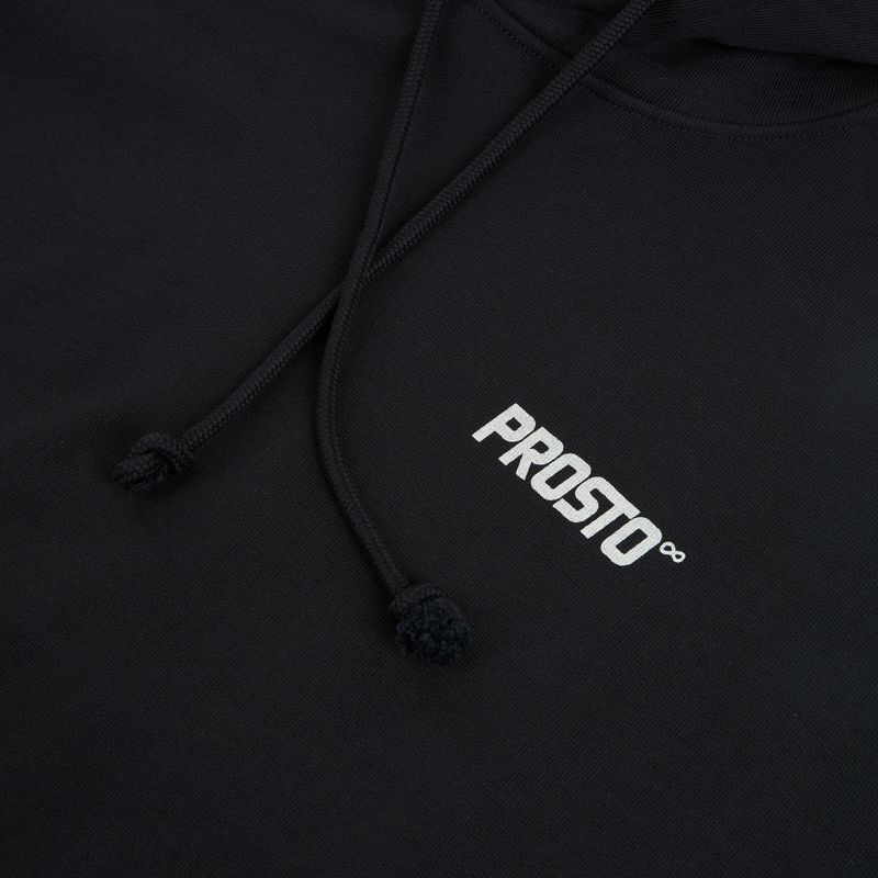 Bluza męska PROSTO Wear The Street Hoodie black 3