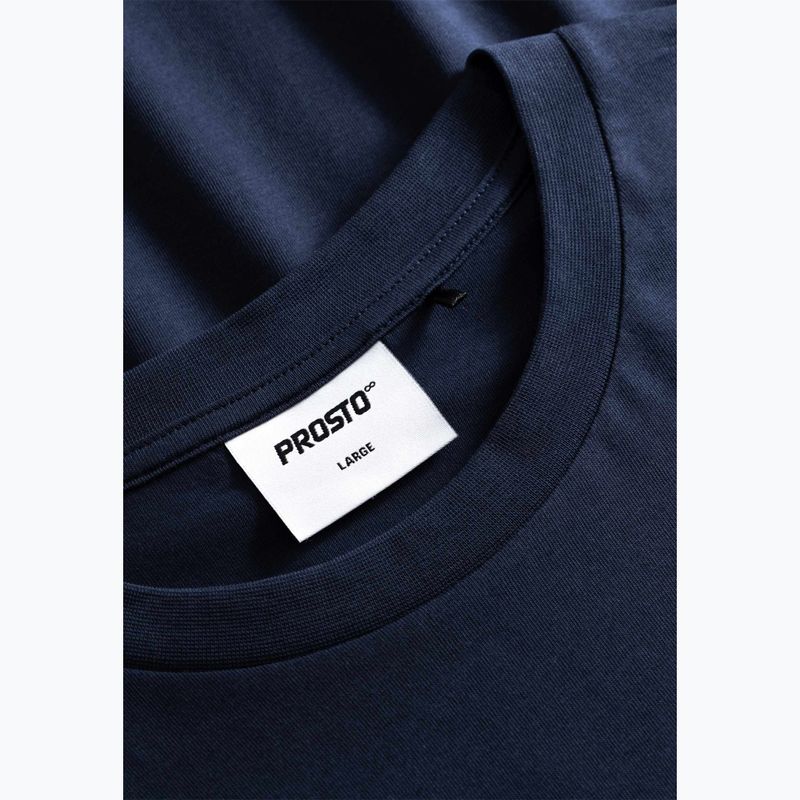 Koszulka męska PROSTO Big Log navy blue 4