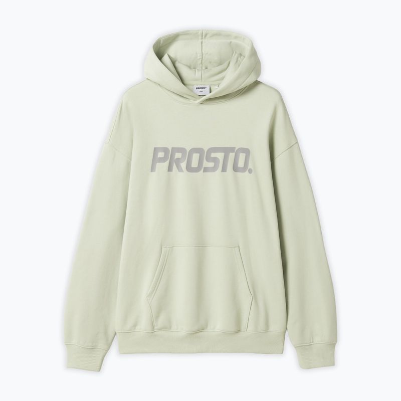 Bluza męska PROSTO Hoodie Big Log mint green