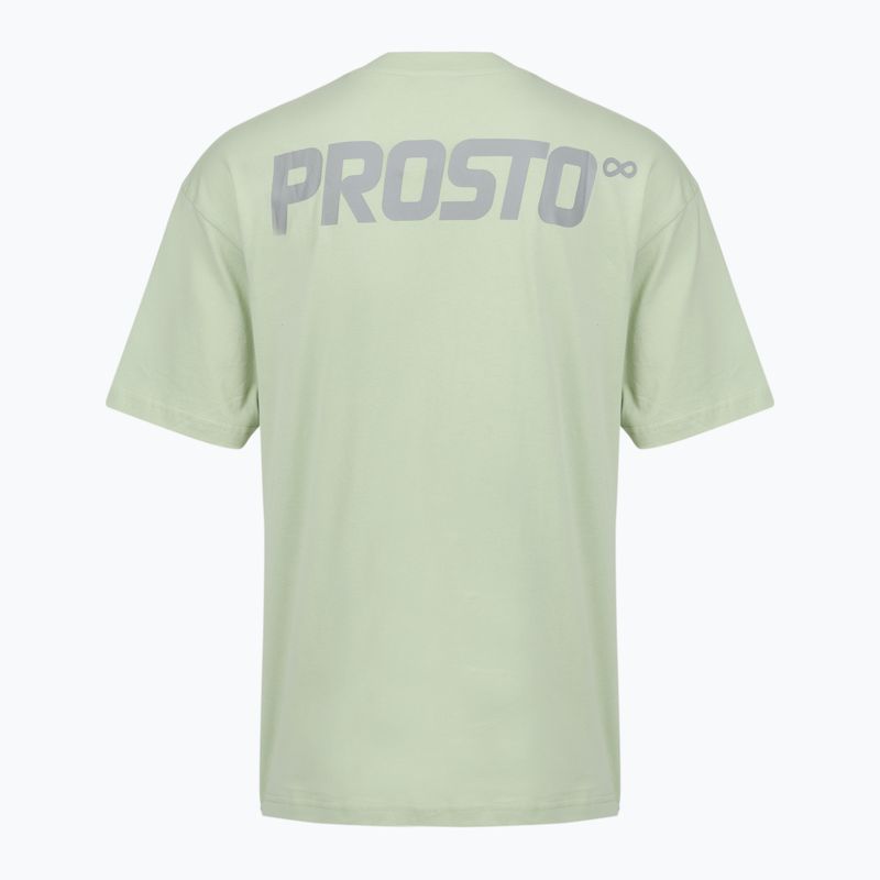 Koszulka męska PROSTO Big Log Infinity mint green 2
