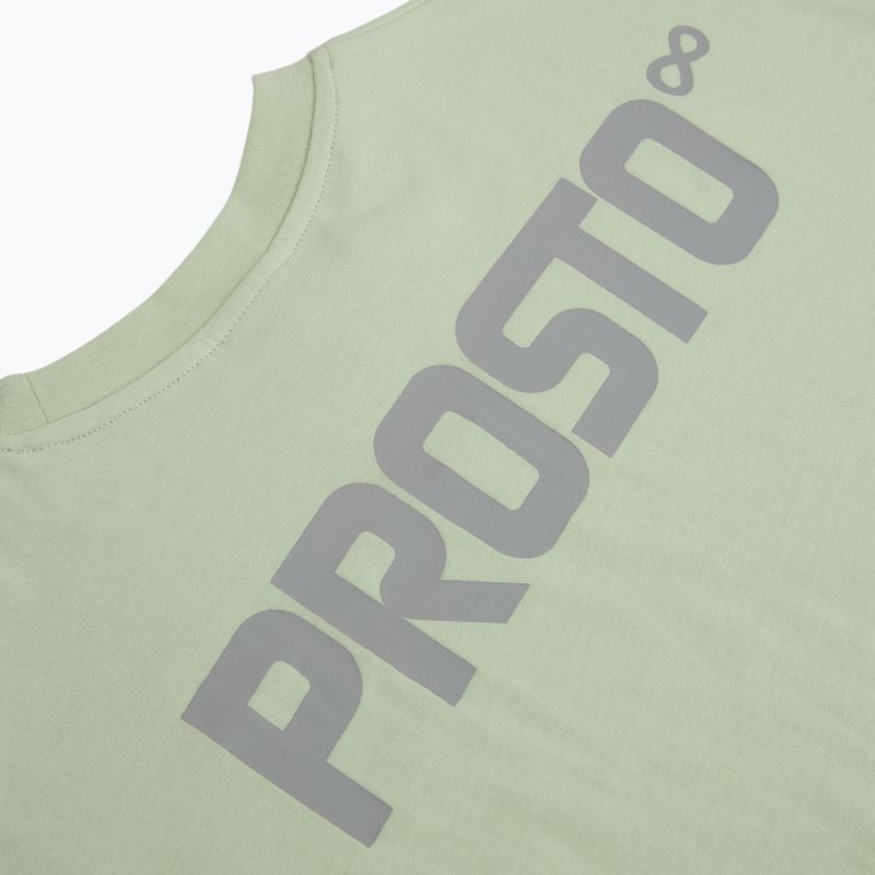 Koszulka męska PROSTO Big Log Infinity mint green 4