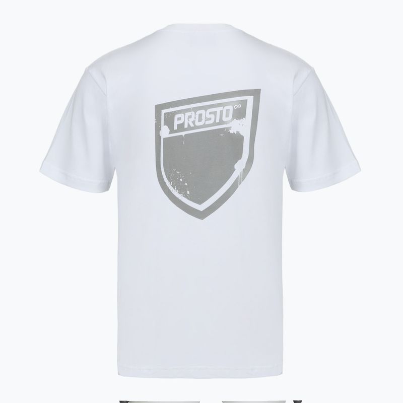 Koszulka męska PROSTO Splash Shield white 2