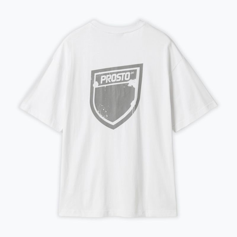 Koszulka męska PROSTO Splash Shield white 2
