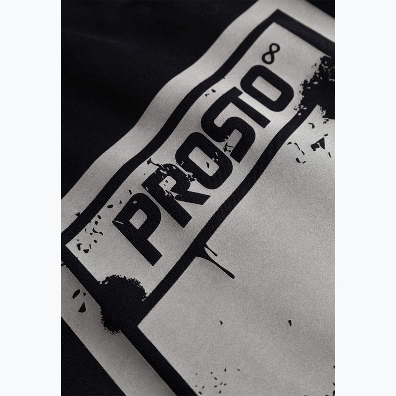 Bluza męska PROSTO Hoodie Splash Shield black 3