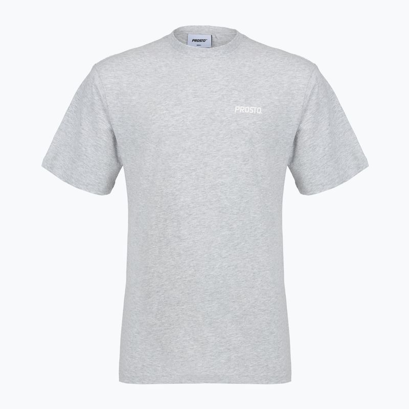 Koszulka męska PROSTO Base grey/melange