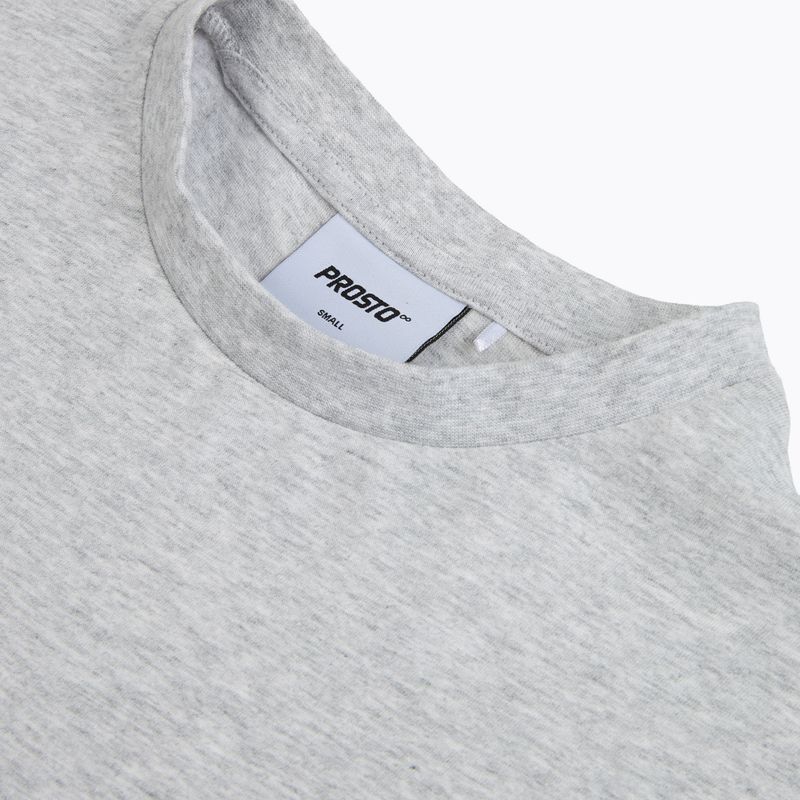 Koszulka męska PROSTO Base grey/melange 3
