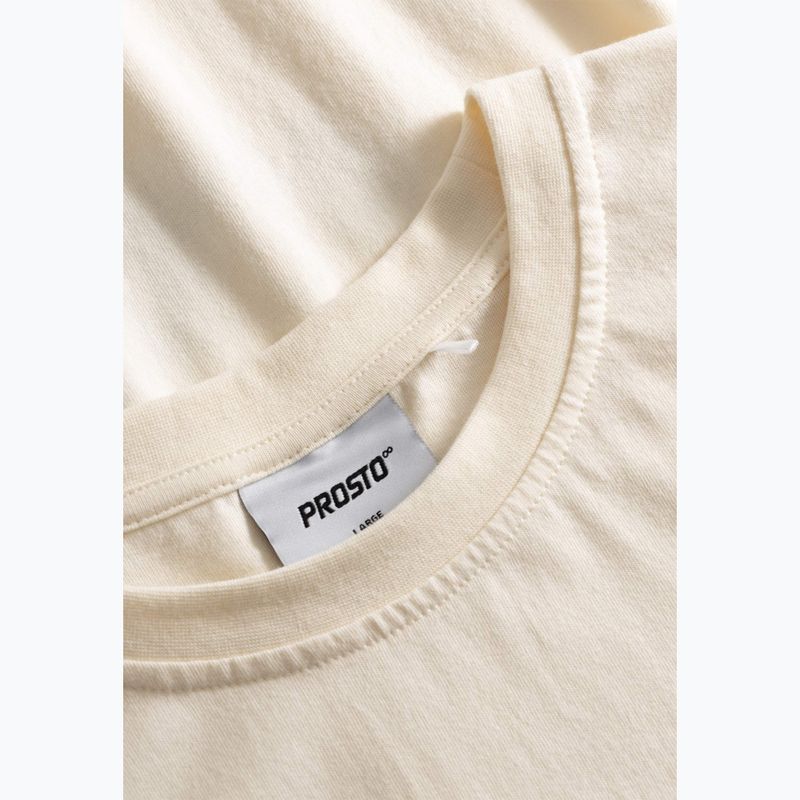 Koszulka męska PROSTO Bark off white 4