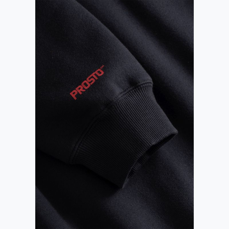 Bluza męska PROSTO Hoodie Bark black 4