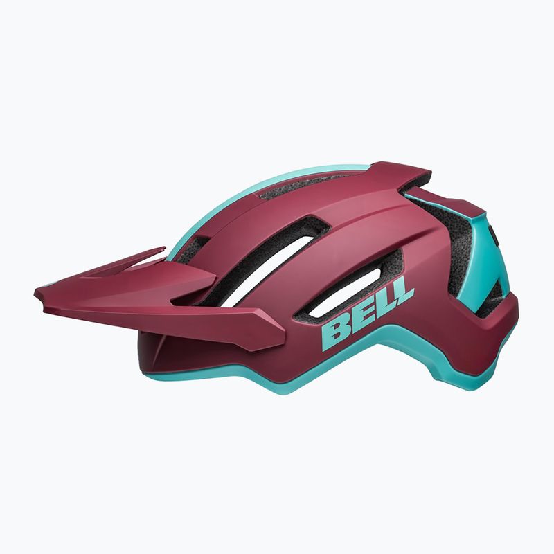 Kask rowerowy Bell 4Forty Air Integrated MIPS matte brick/red ocean 2